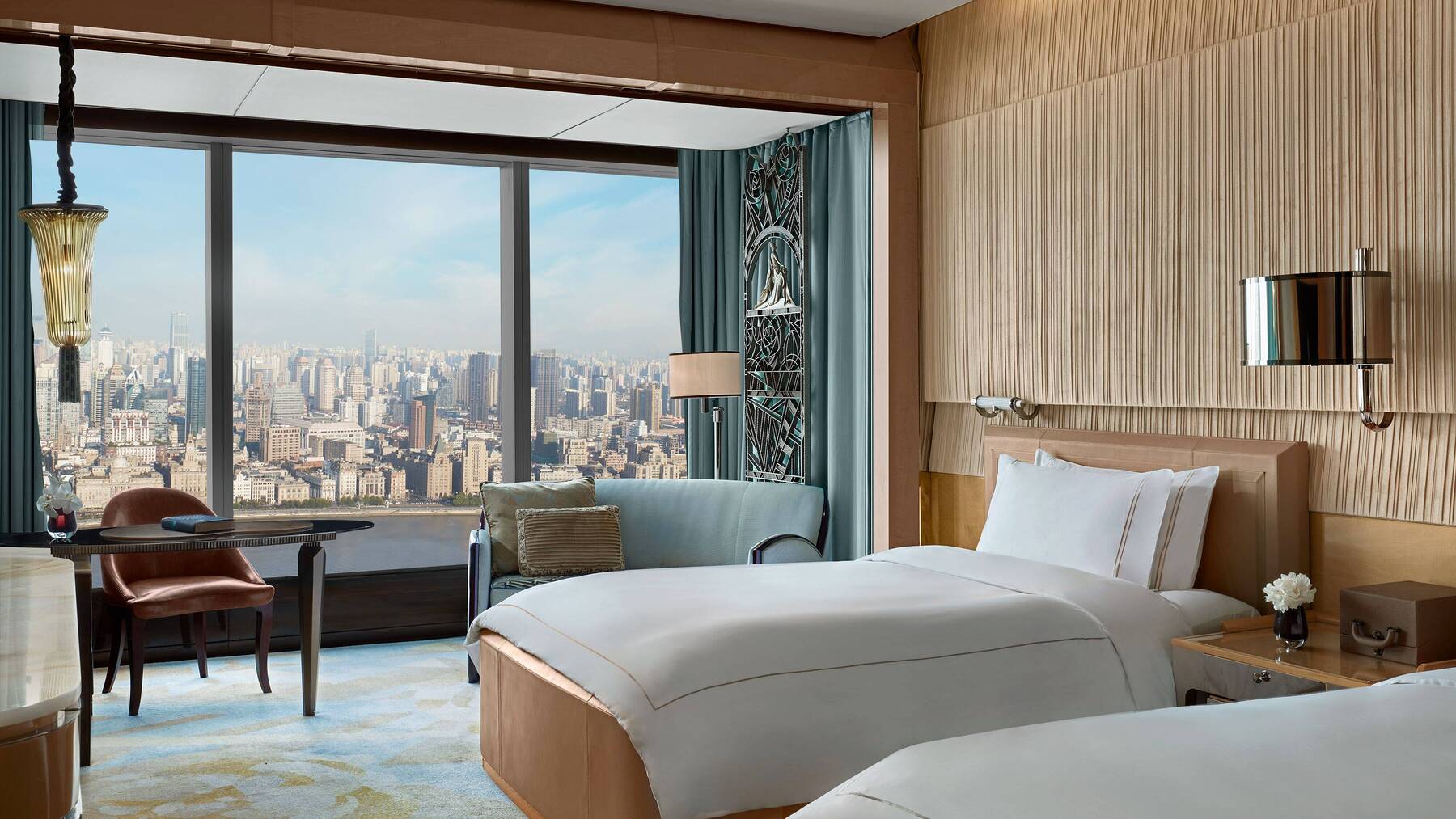 The Bund View Twin Room