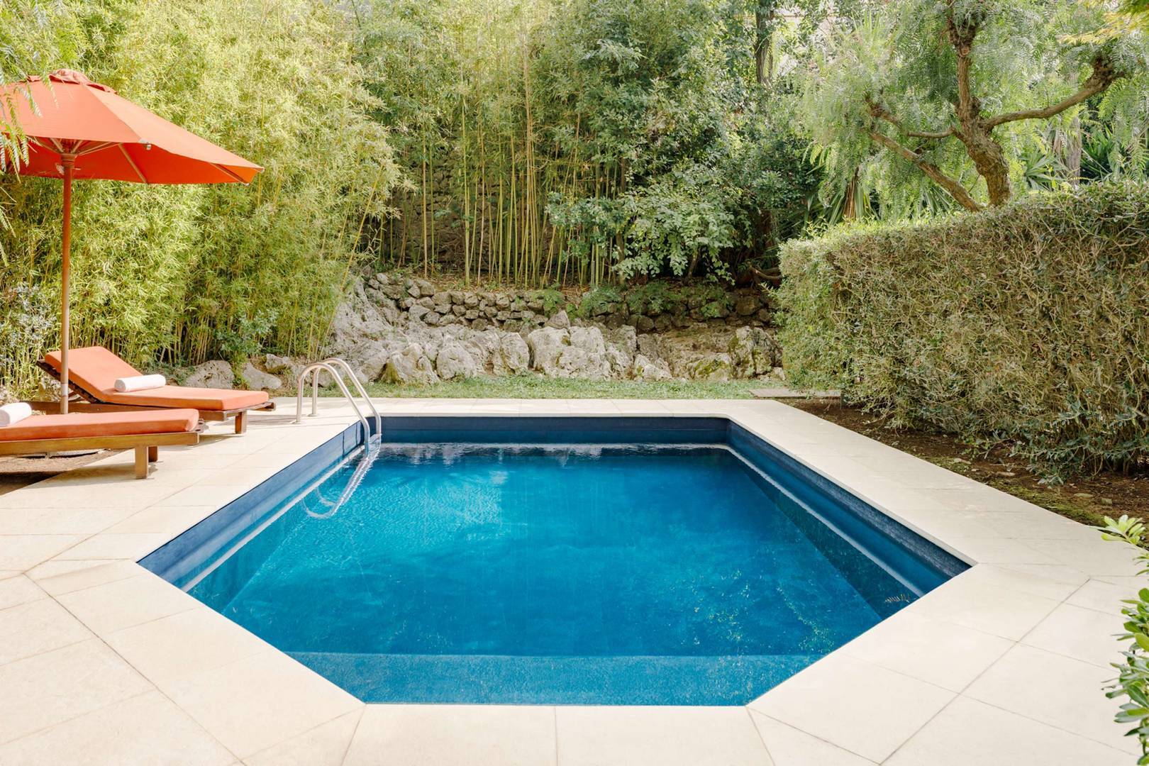 Deluxe Double with Private Pool and Garden