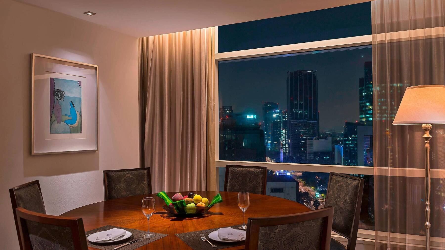 St. Regis Two Bedroom Suite Reforma Avenue view