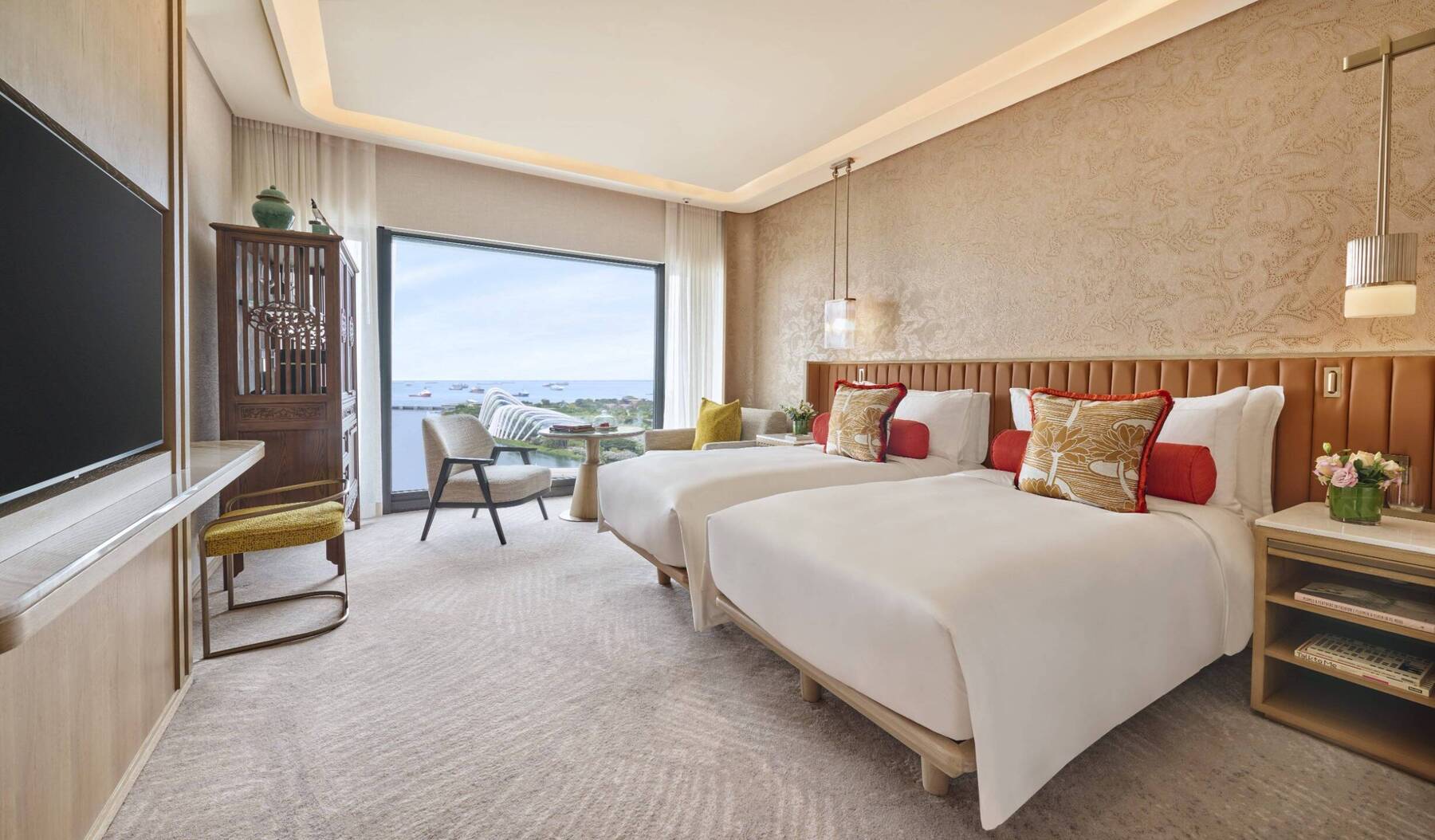 Sea View Room - Twin Beds