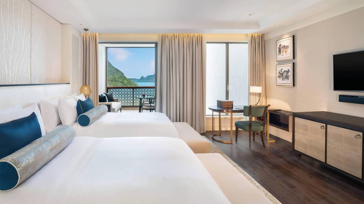 Guest room Two Doubles Andaman Sea view