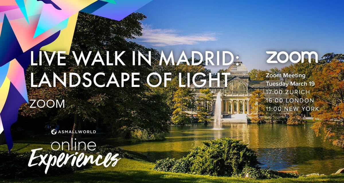 Live Walk in Madrid – Landscape of Light