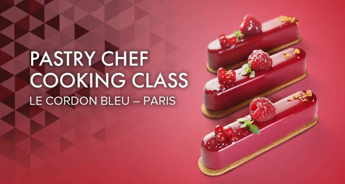 Pastry Chef Cooking Class at Le Cordon Bleu