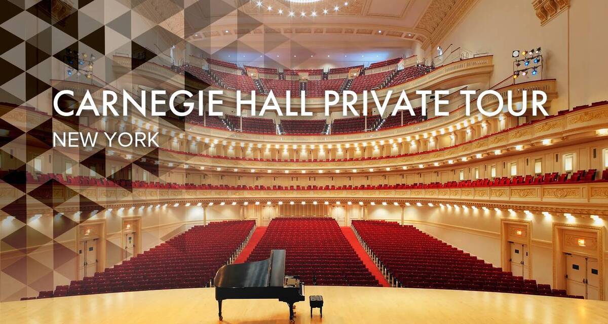 Carnegie Hall Private Tour
