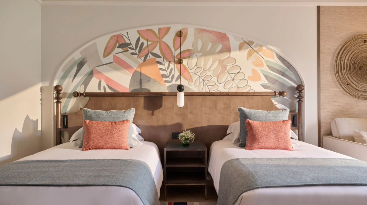 Two Twin Beds Golf View with Balcony