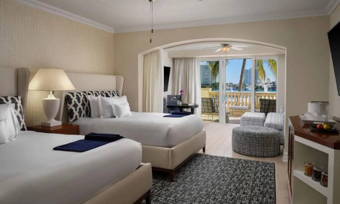 Marina View Junior Suite Two Queen Beds