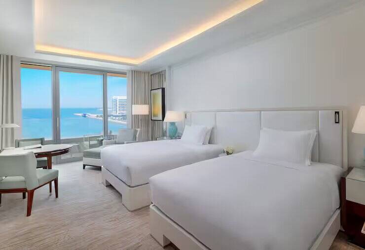 TWO QUEEN BEDS DELUXE ROOM WITH SEA VIEW