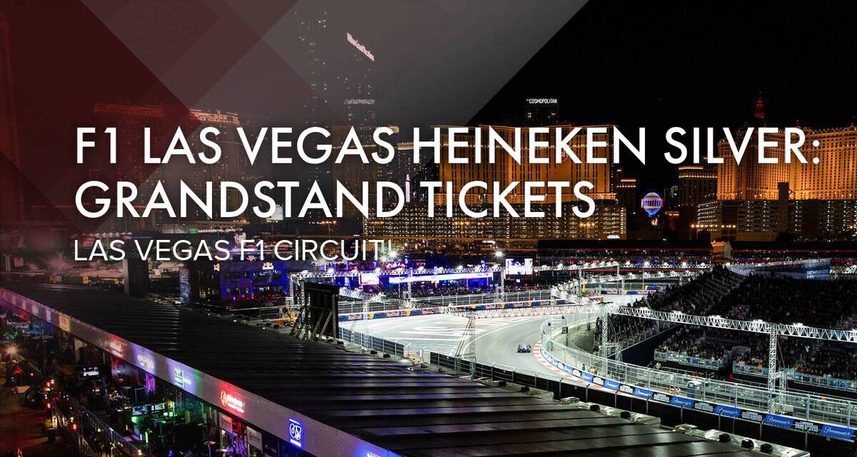 F1 Las Vegas: Grandstand Tickets