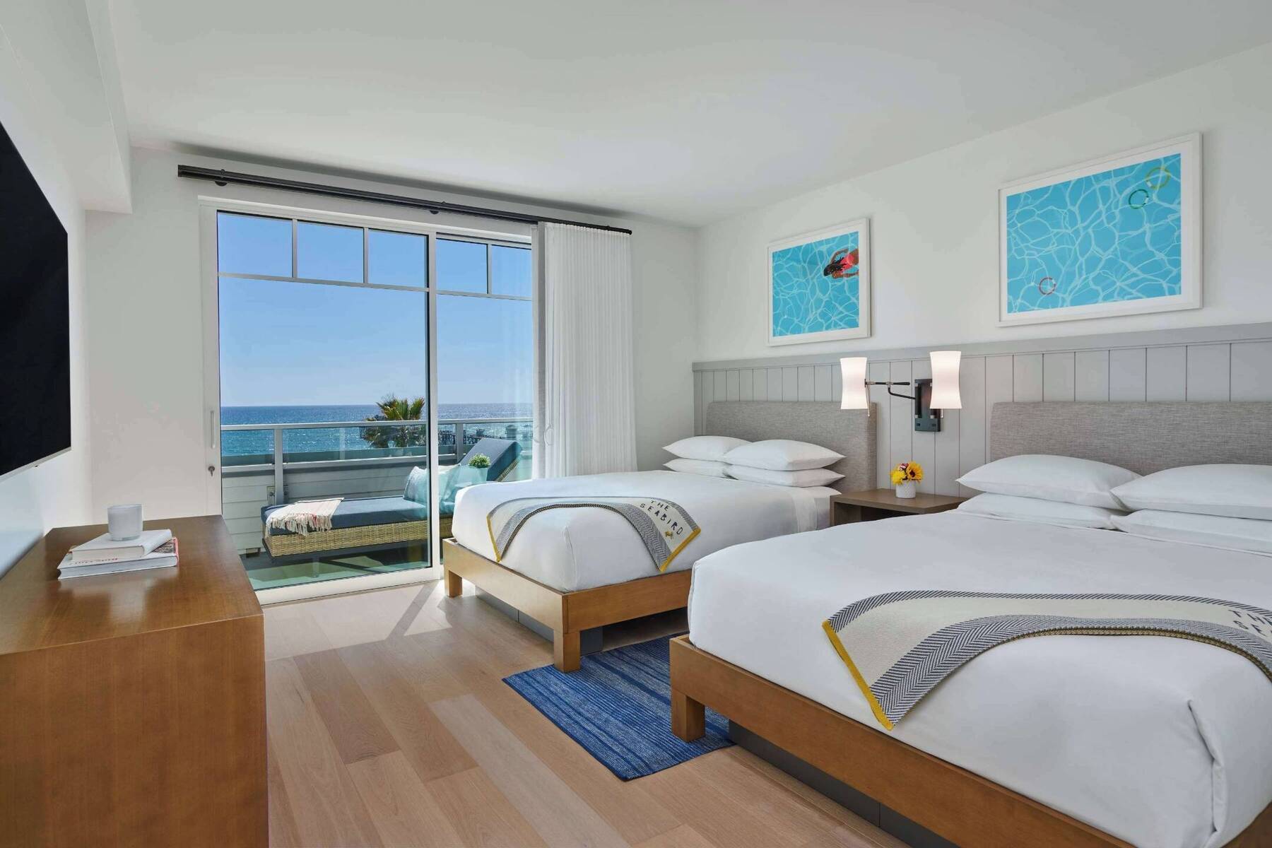 Two Queen Beds with Ocean Front