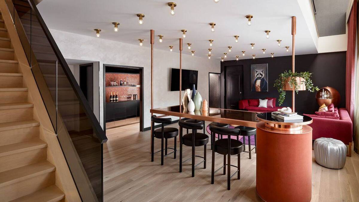 Penthouse Bi-Level King Suite, City View