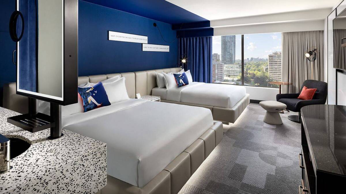 Superior Two Queen Room, City View