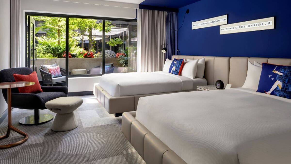 Premier Terrace Two Queen Room