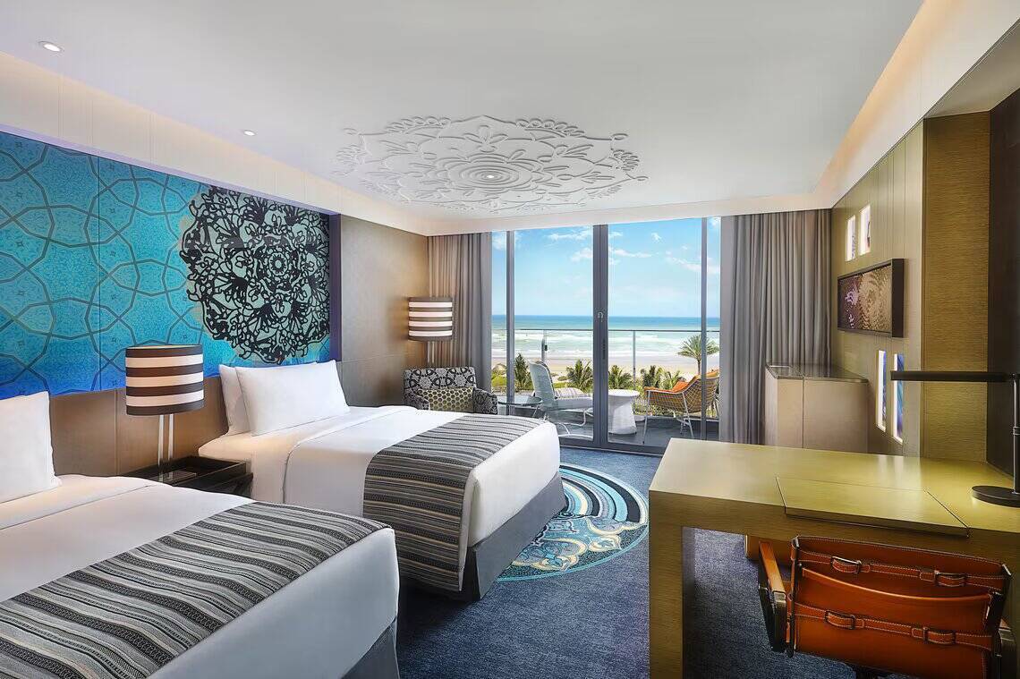 Superior Room Two Double/ Sea View Balcony
