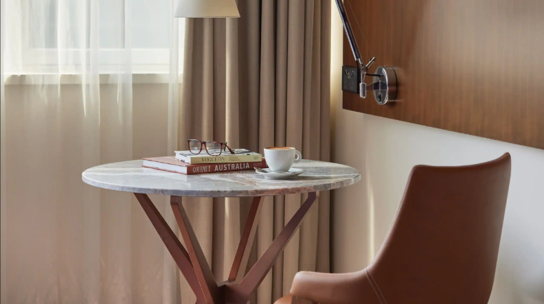 One Queen and One Double Bed