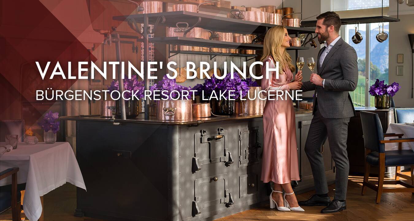 Valentine's Brunch at Bürgenstock Resort