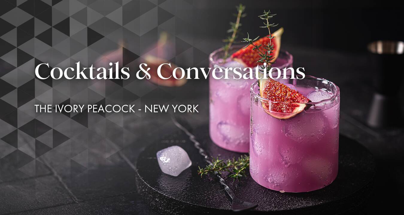 Cocktails & Conversations at The Ivory Peacock