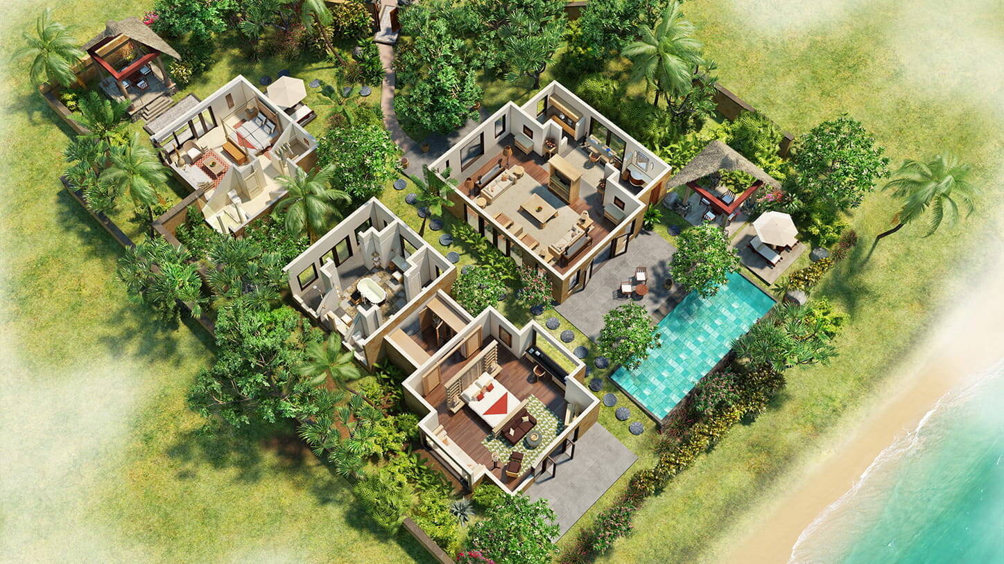 Two Bedroom Presidential Villa with Private Pool