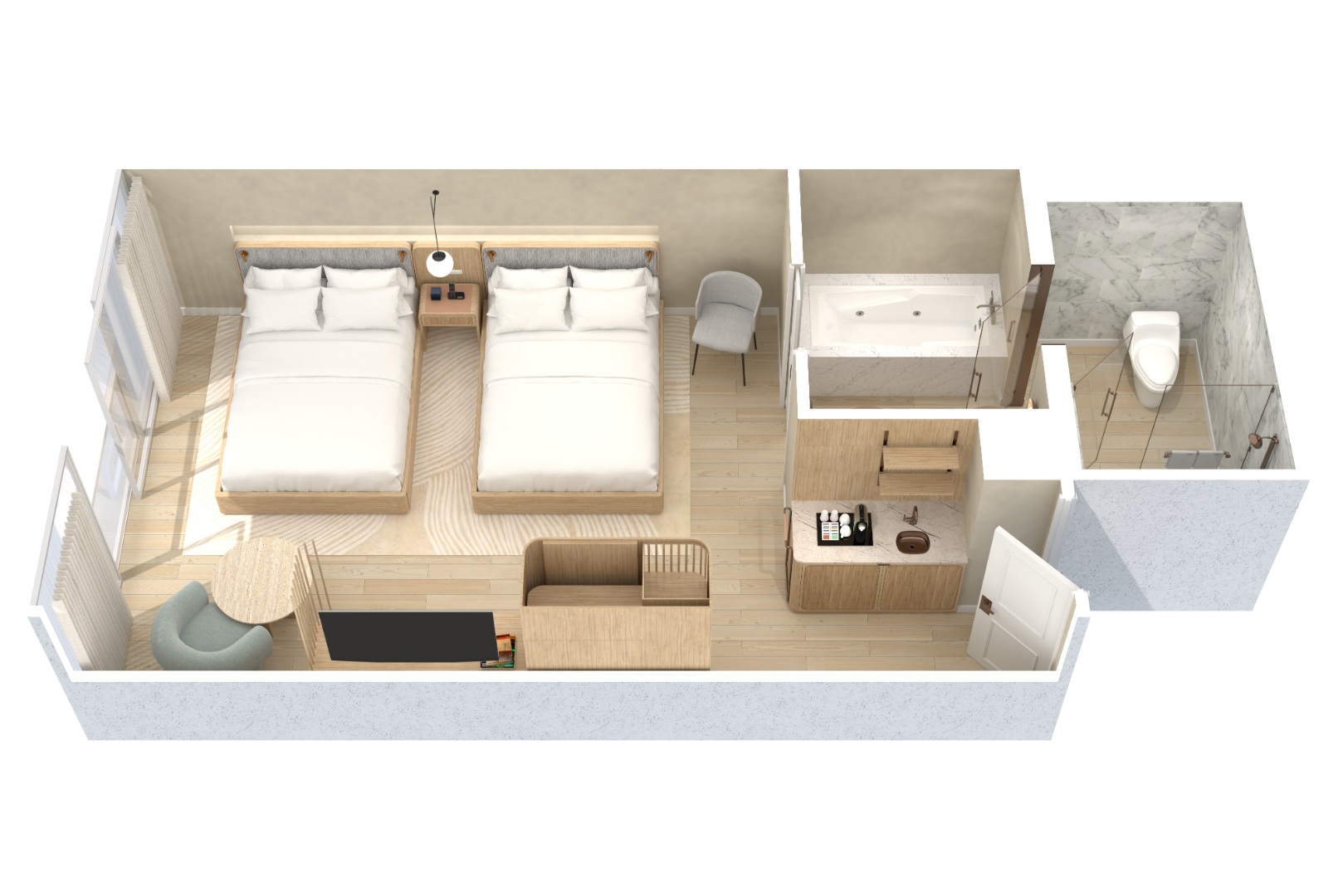 Guestroom Double Queen
