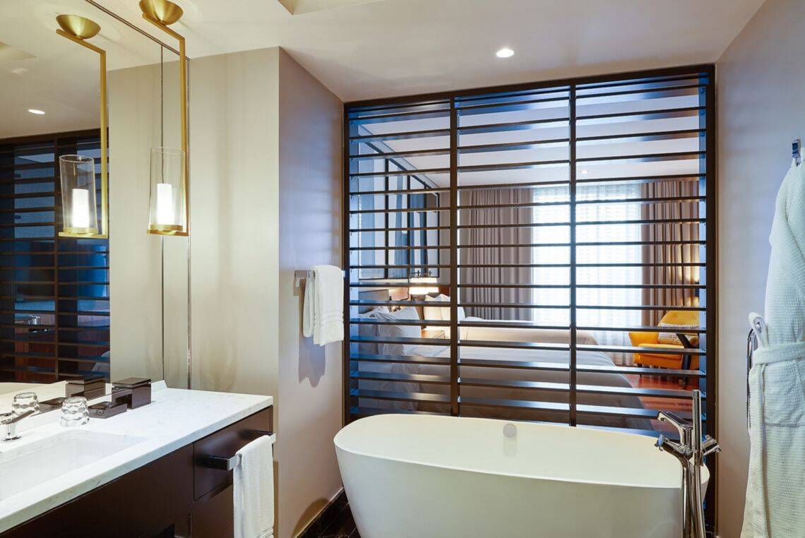 Premium Two Double Room with Bathtub