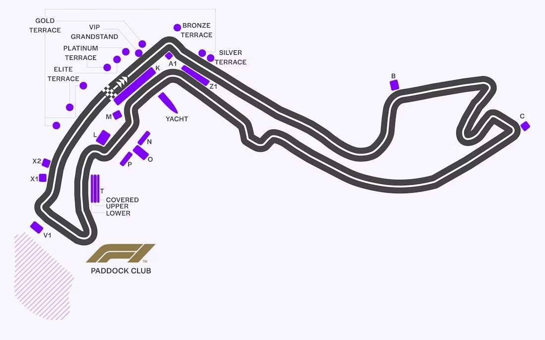 F1 Monaco 2025: Grandstand 