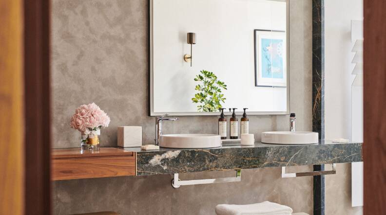 King Bed Accessible Shower