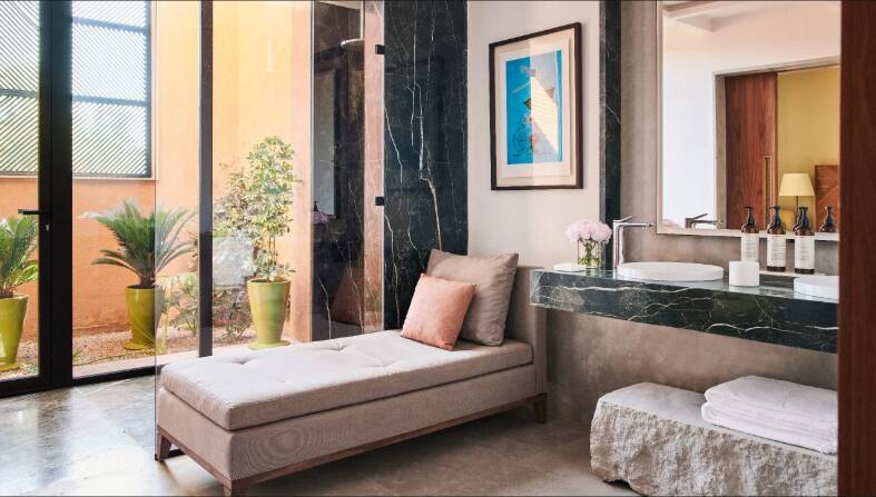 King Bed Accessible Shower
