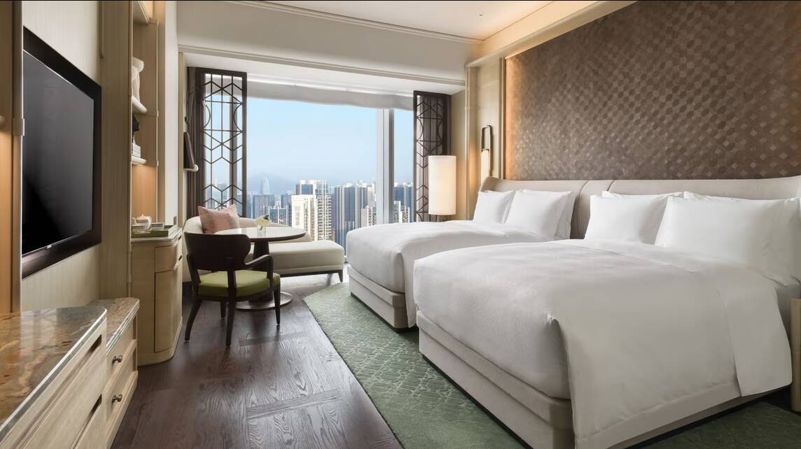 Deluxe City View Two Double 