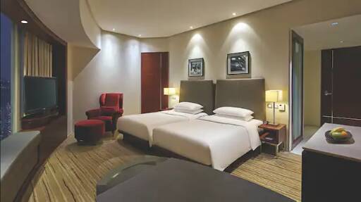 Two Twin Beds Corner