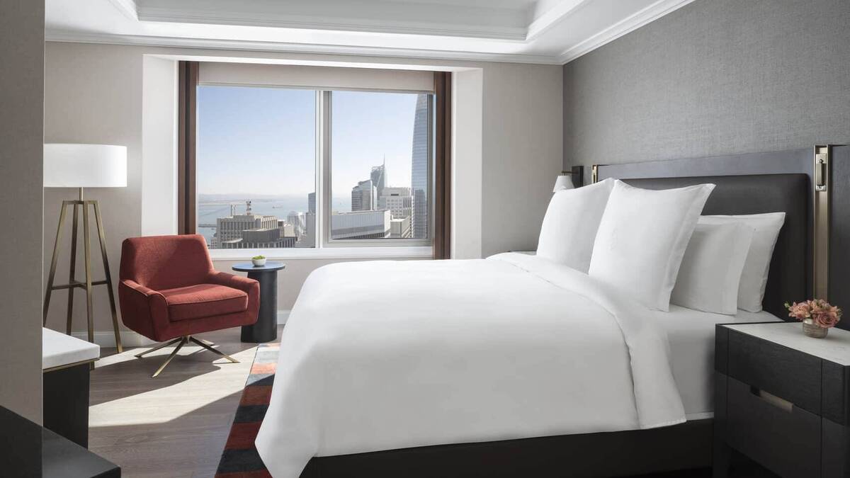 Superior Skyline-View Hearing-Accessible Room
