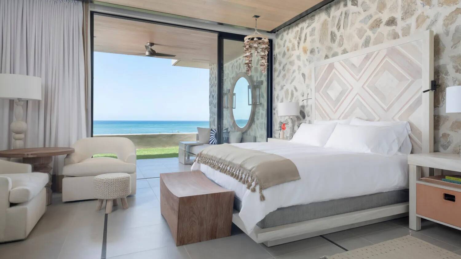 Four Bedroom Oceanfront Cliffside Residence with Pool & Beach Access