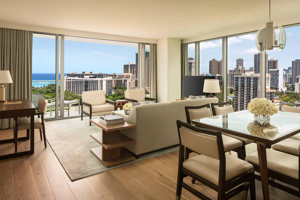 Two Bedroom Deluxe Ocean View Suite