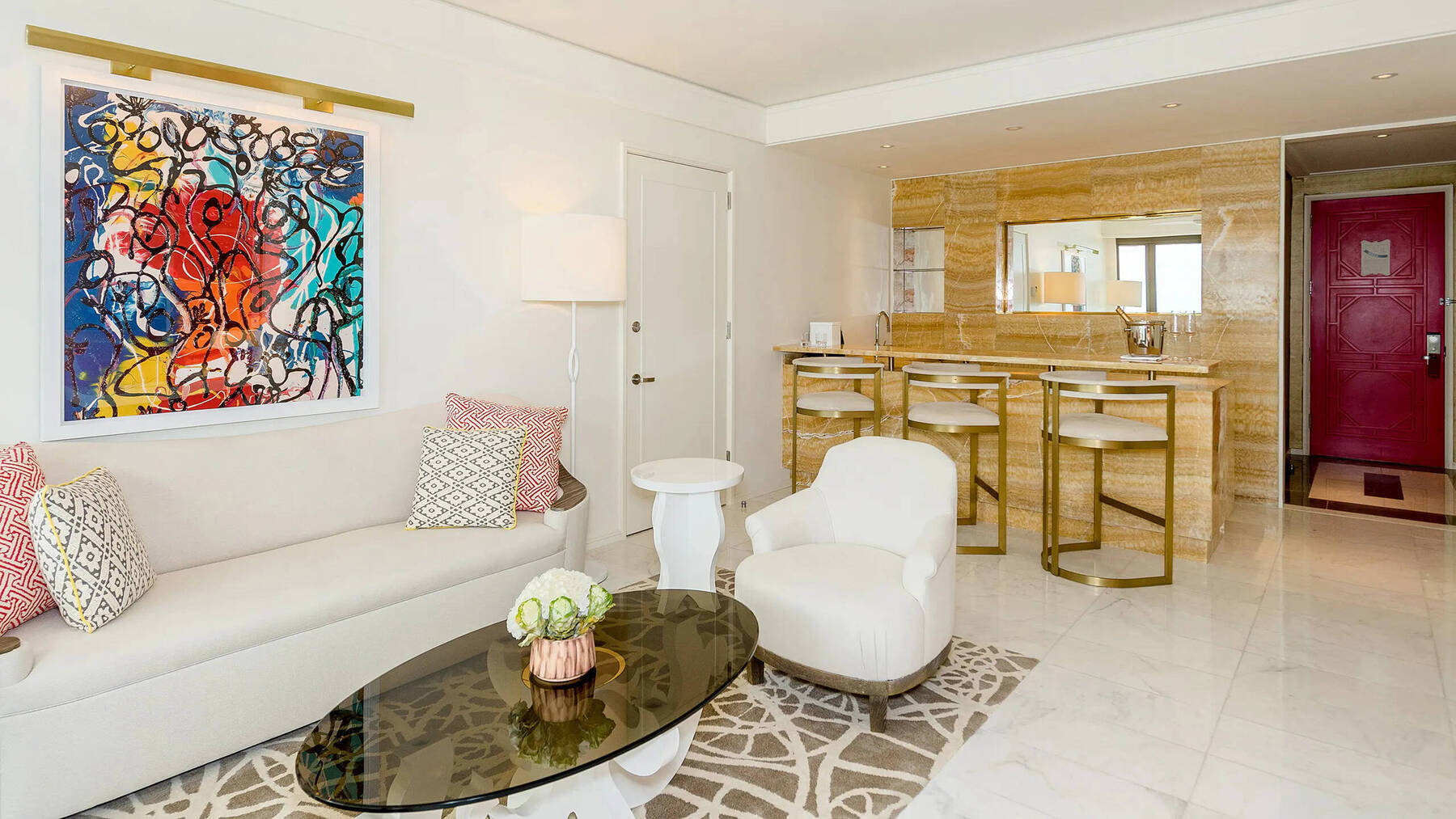Two Bedroom Fountain View Residence One King Two Queen (East Tower)