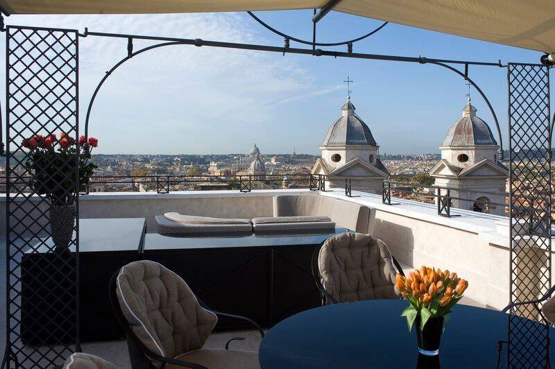Hassler Penthouse Suite