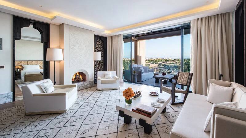 Two Bedroom Panoramic Suite atlas Mountains View