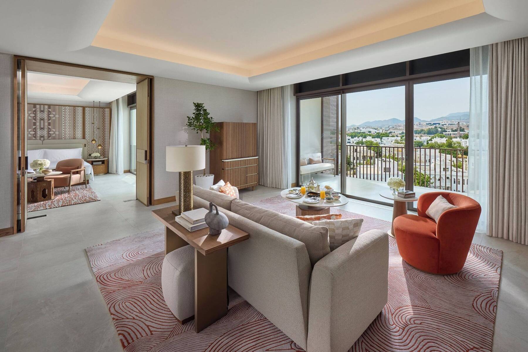 TWO BEDROOM ONE KING, TWO TWIN JUNIOR MOUNTAIN VIEW SUITE