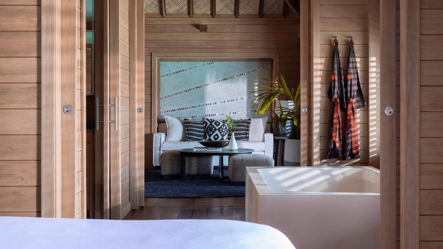 ONE BEDROOM PREMIER MOUNTAIN VIEW OVERWATER BUNGALOW SUITE