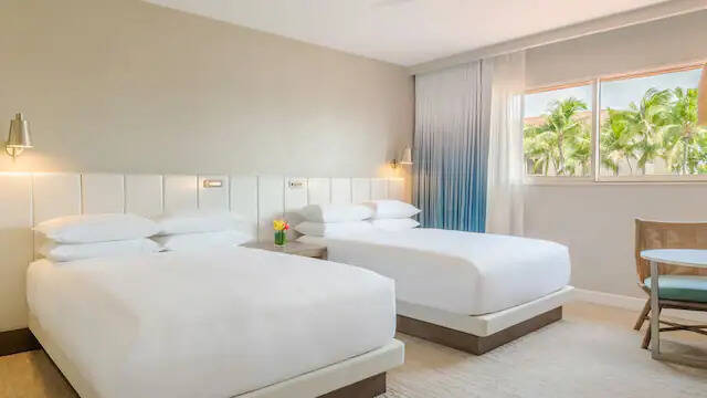 Two Queen beds