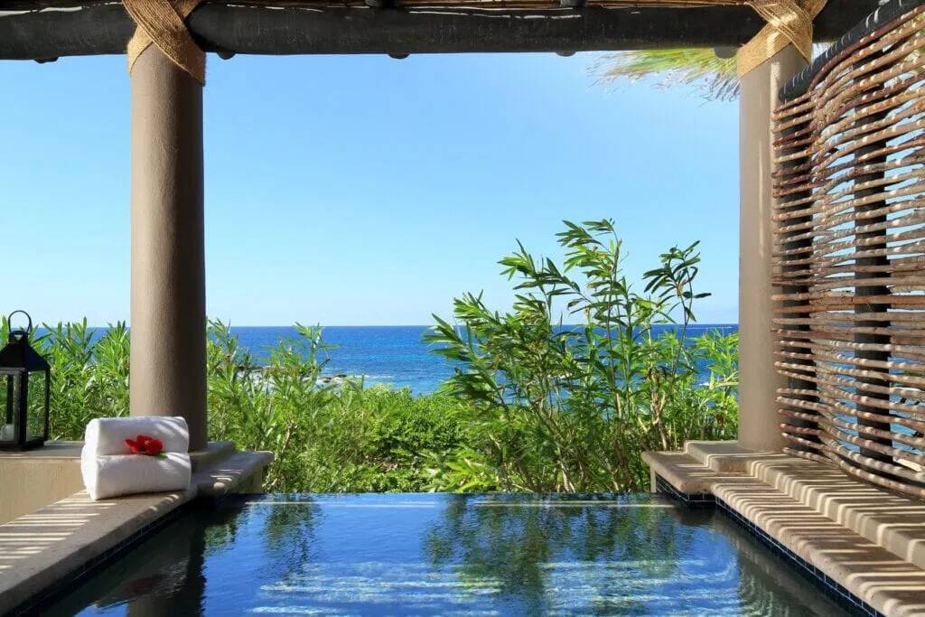 One Bedroom Oceanview Spa Suite