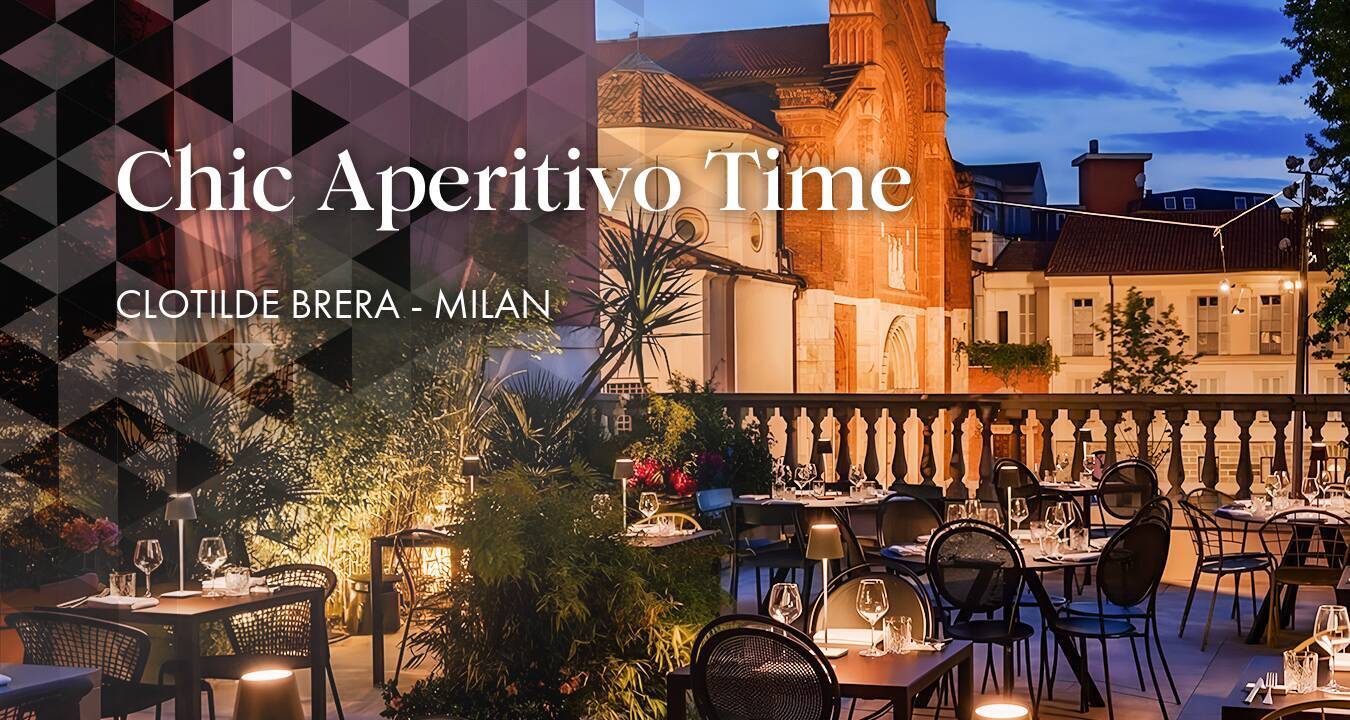 Chic Aperitivo Time at Clotilde Brera