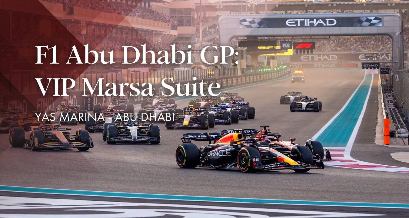 F1 Etihad Airways Abu Dhabi GP: VIP Marsa Suite Experience
