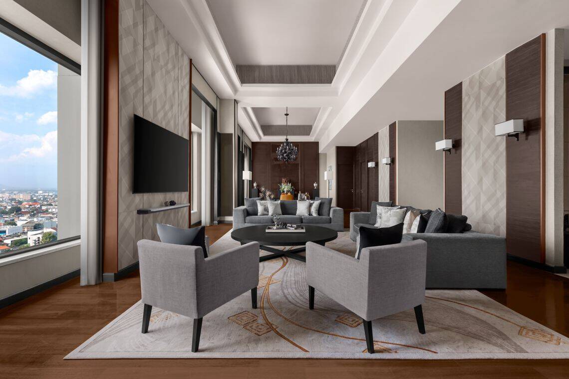 Royal Suite Club Lounge Access, Two Bedroom Penthouse Suite
