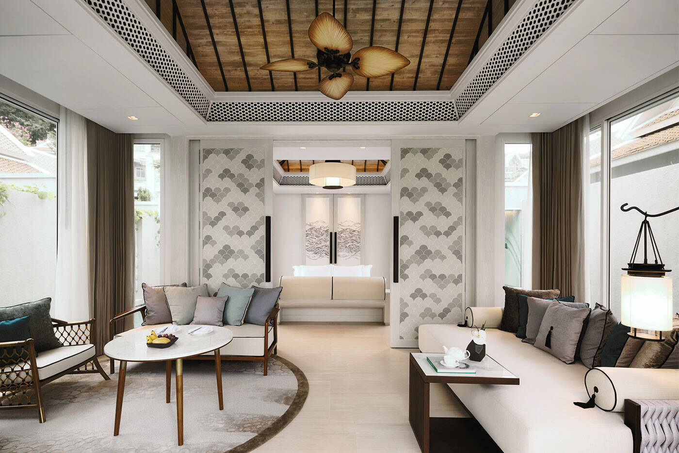 Deluxe Garden Pool Suite King