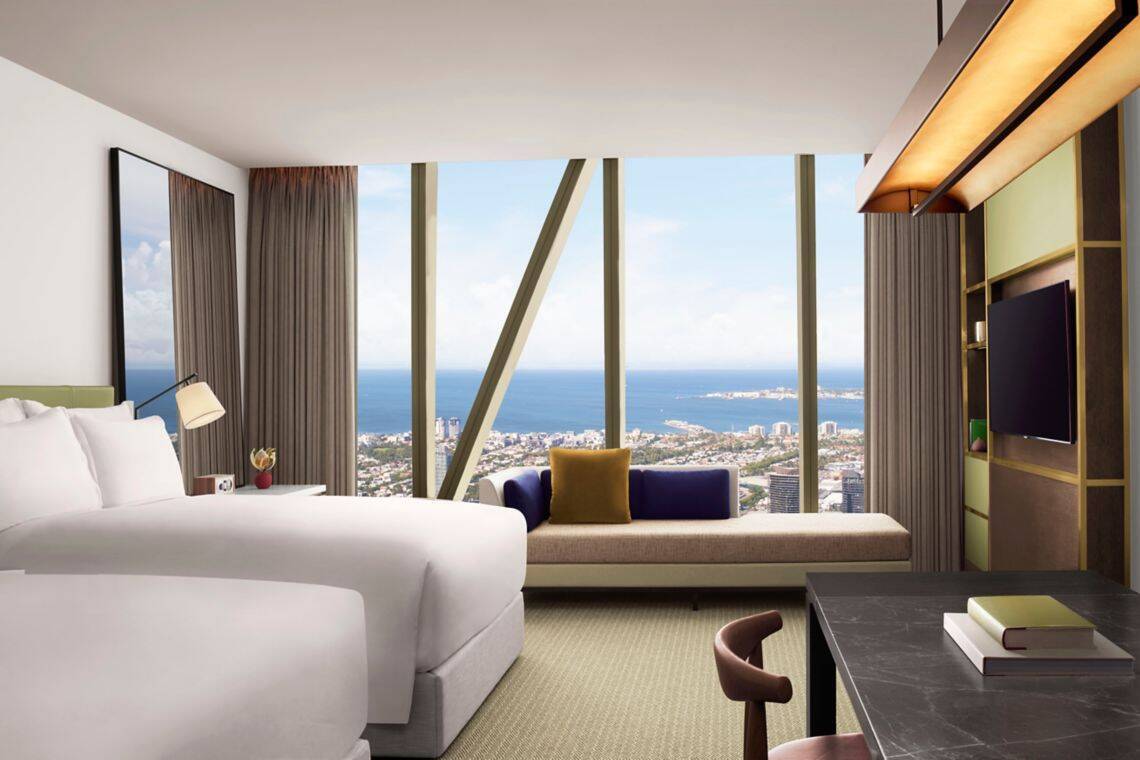 PANORAMIC DOUBLE CITY VIEW ROOM