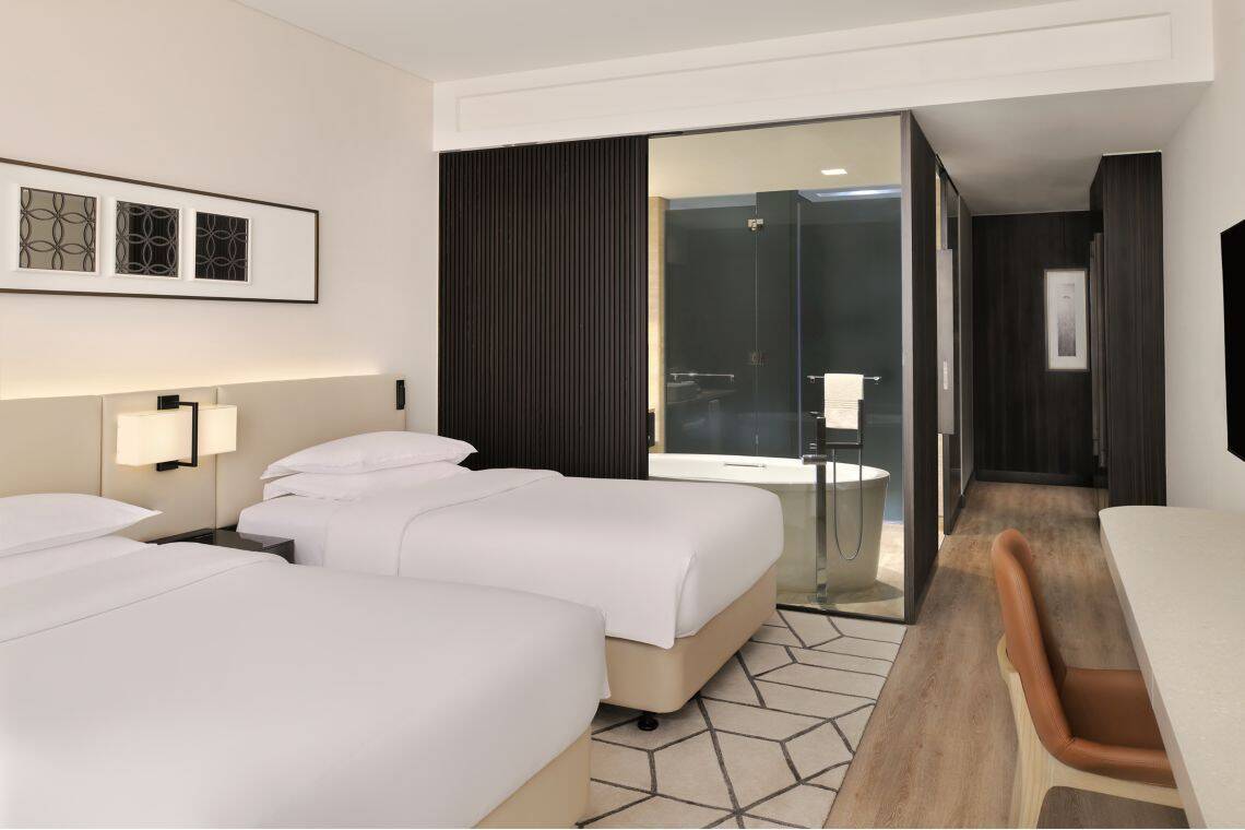 CLUB LOUNGE ACCESS, TWIN ROOM 