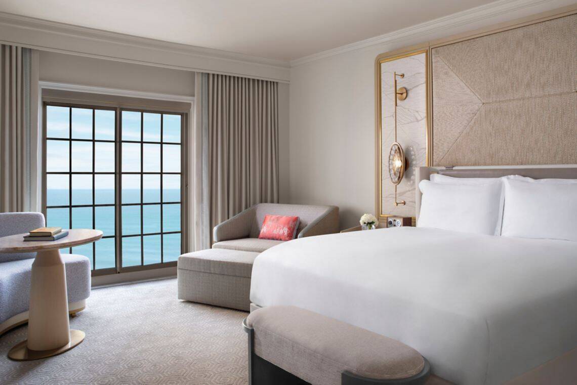 Ocean View King Room Balcony