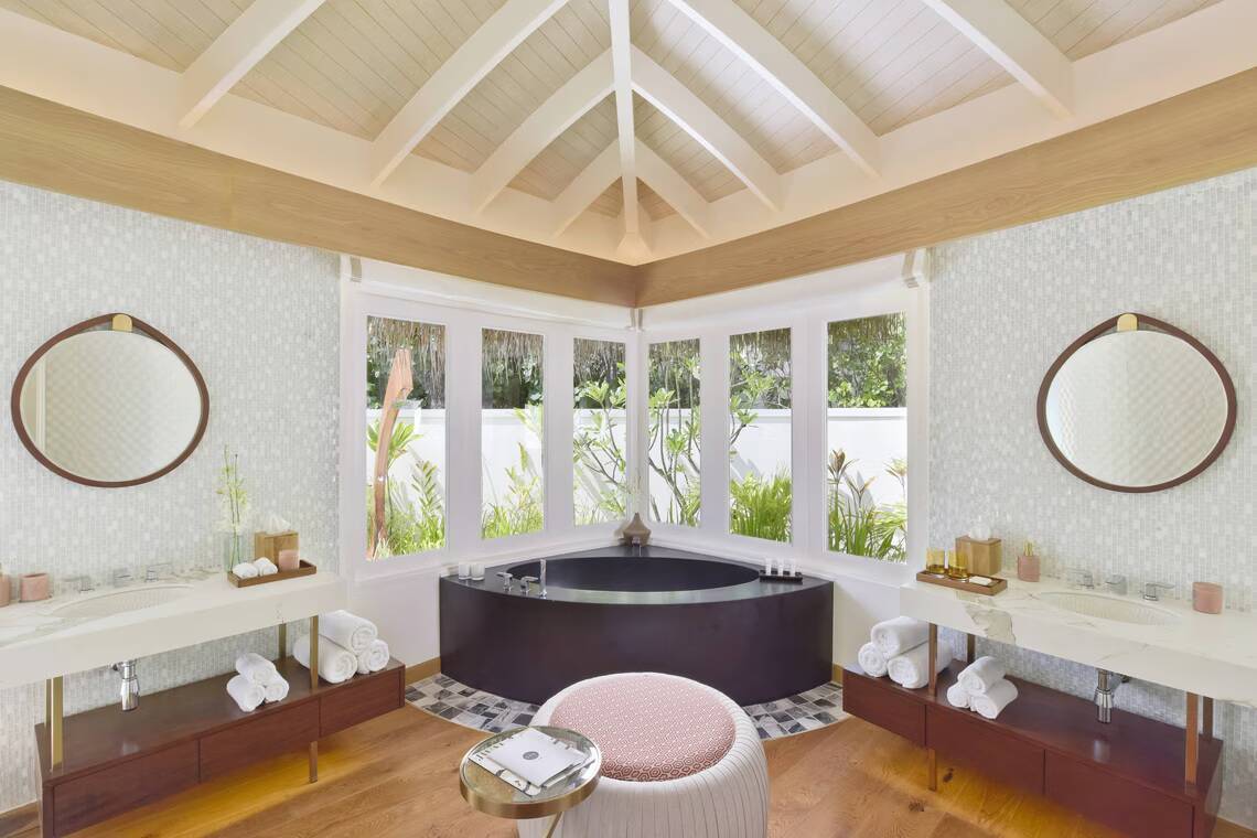 Overwater + Beach Pool Villa