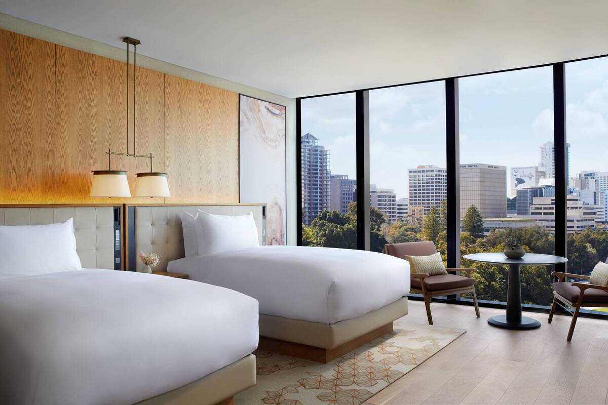 Accessible Two Double Room, Roll-in Shower