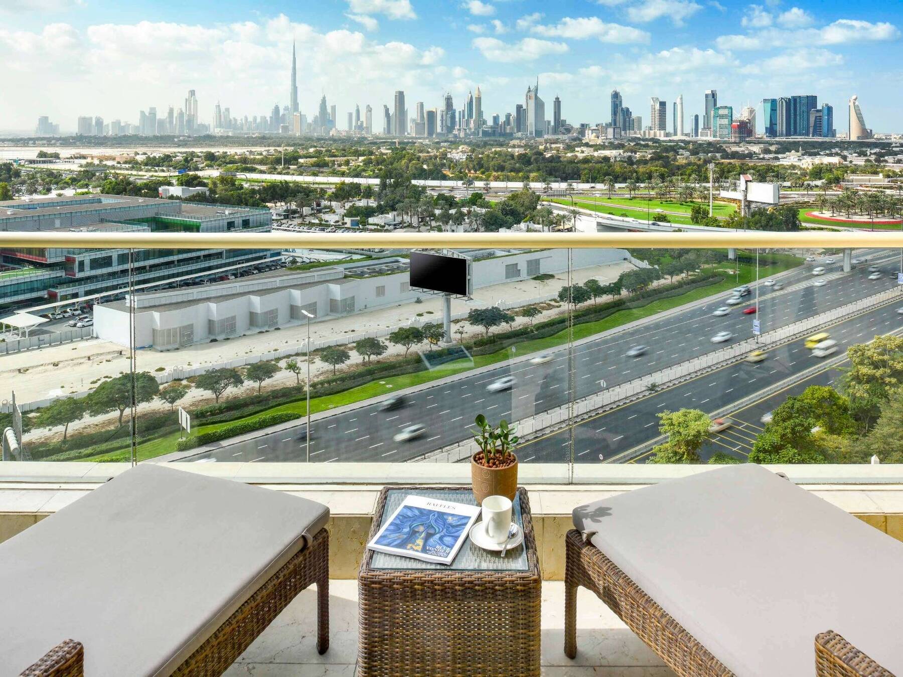 Raffles Club Dubai Skyline King Room