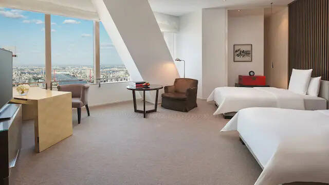 Two Twin Beds with River View Deluxe