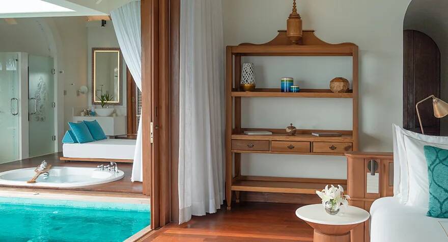 ONE BEDROOM FAMILY OVERWATER POOL VILLA